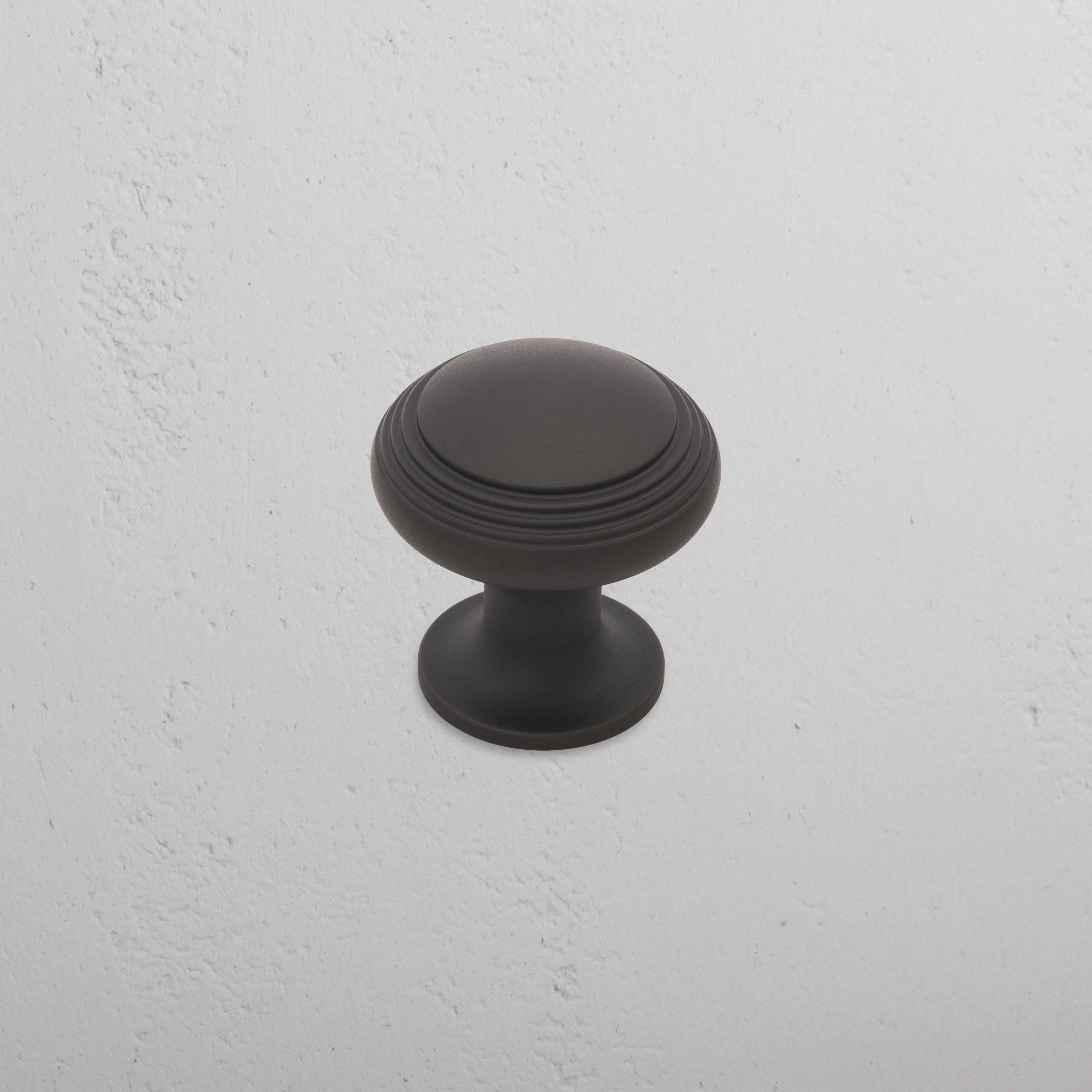 Tirador redondo para muebles Barlow mediano - Bronce