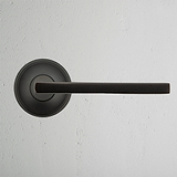 Manilla para puertas Clayton (con muelle) - Bronce
