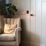 Manilla para puertas Harper (con muelle) - Bronce