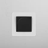 Interruptor simple hotelero para llave tarjeta - Pintable y negro