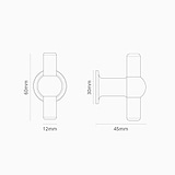 Tirador para muebles Harper - Bronce