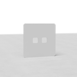 Marco (individual) de interruptor x2 - Pintable