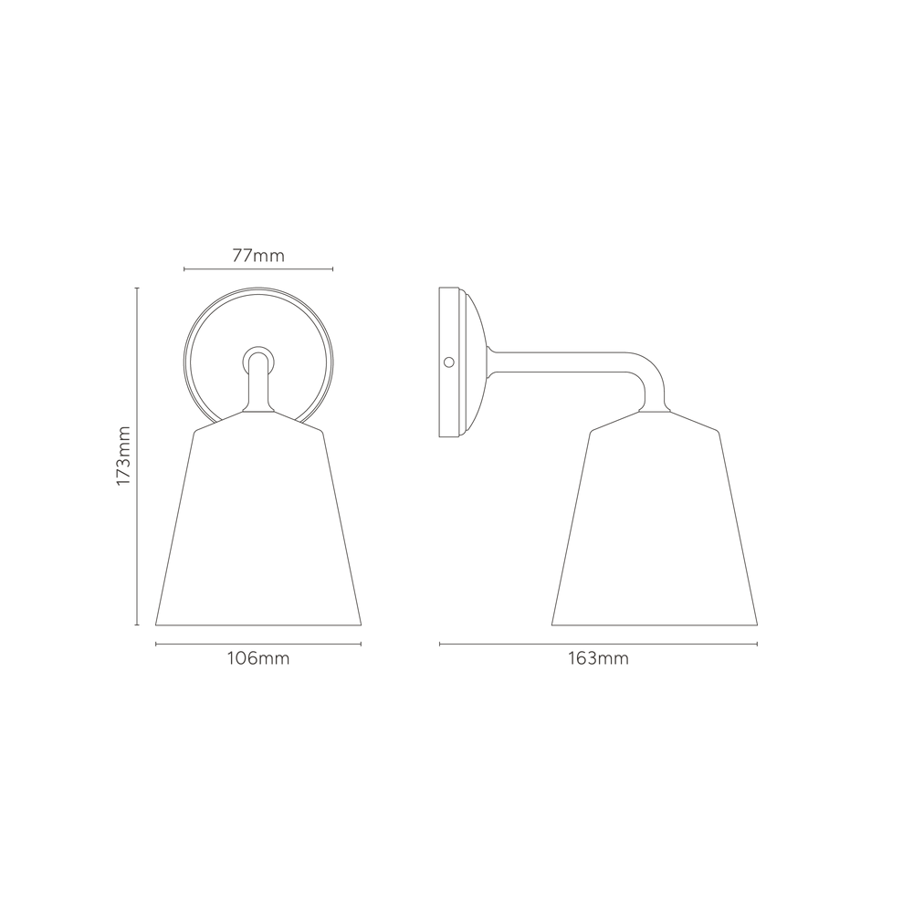 Technische Strichzeichnung