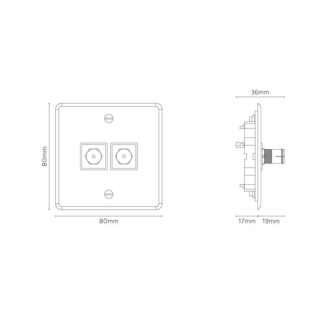 Technische Strichzeichnung
