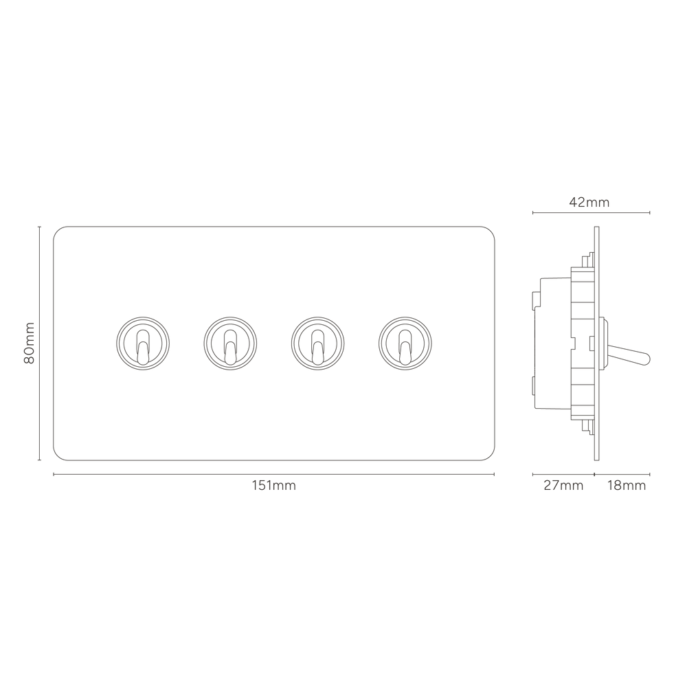 Technische Strichzeichnung
