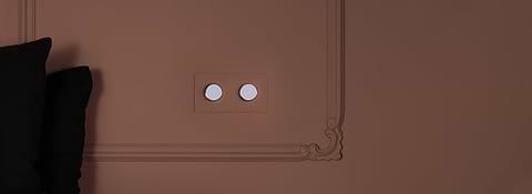 Peignable nickel poli - inserts blancs