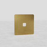Single Switch Plate in Antique Brass - Classic EU Home Accessory