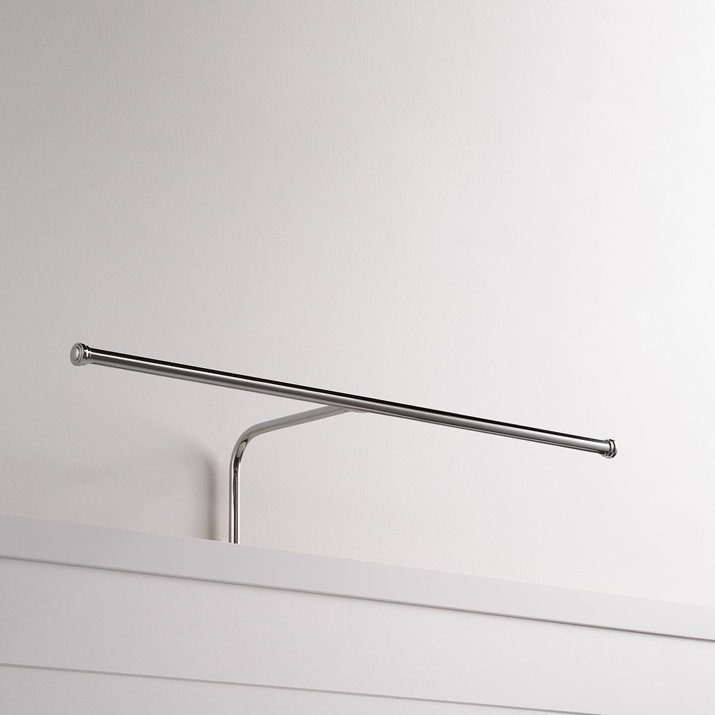Harrow Applique Murale pour Tableau 580mm - Nickel Poli