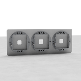 Plaque (Triple) Insert Interrupteur x3 - Peignable