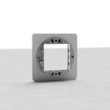 Plaque (Simple) Insert 45 mm Carré - Peignable