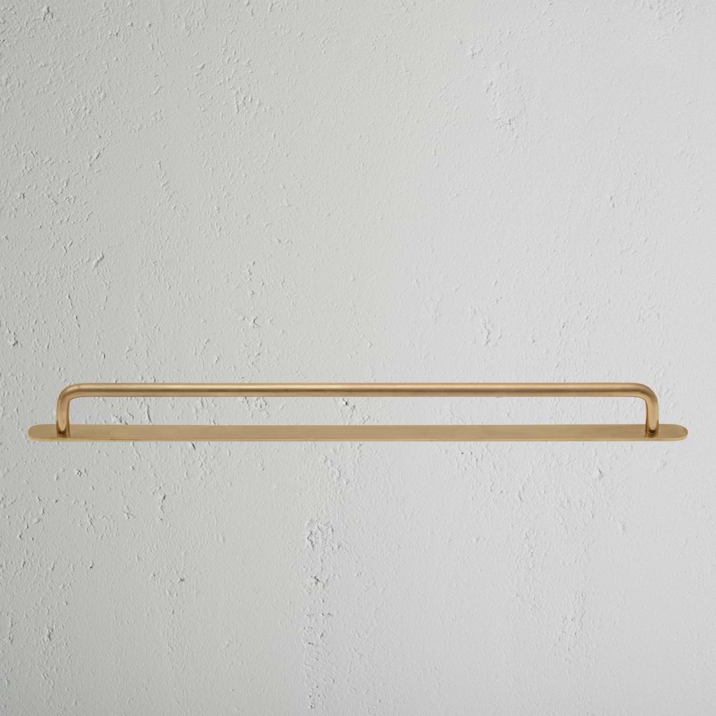 Kilburn Rustic Cupboard Furniture Handle - Antique Brass