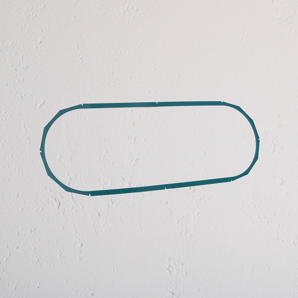 3mm Triple Plaster Trim - Large Triple Outlet Plaster Trim