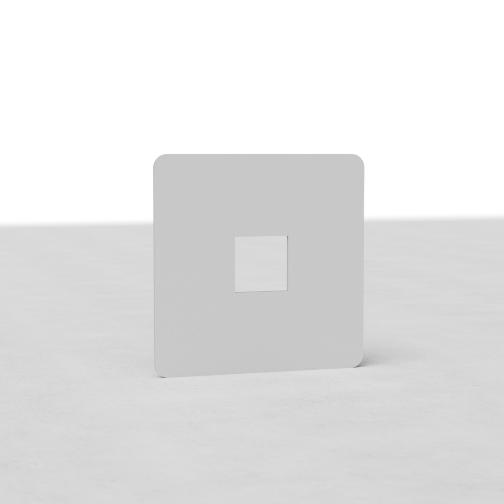 Plaque (Simple) Insert Keystone - Peignable