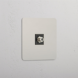 Satellite Signal Accessory: Polished Nickel Black Single Satellite Module