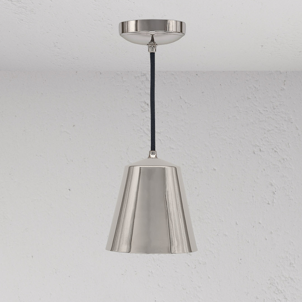 Richmond Medium Pendant Light - Polished Nickel