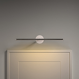 Taylor Applique Murale pour Tableau 400mm - Nickel Poli