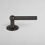Bronze Harper Unsprung Door Handle on White Background
