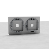 Plaque (Double) Insert Interrupteur x2 - Peignable