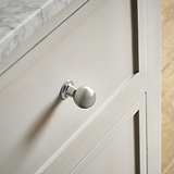 Bayswater Bouton de Meuble Taille Moyenne - Nickel Poli