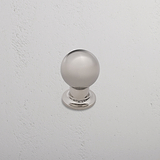 Bayswater Bouton de Meuble Taille Moyenne - Nickel Poli