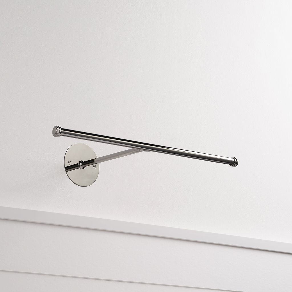 Taylor Applique Murale pour Tableau 400mm - Nickel Poli