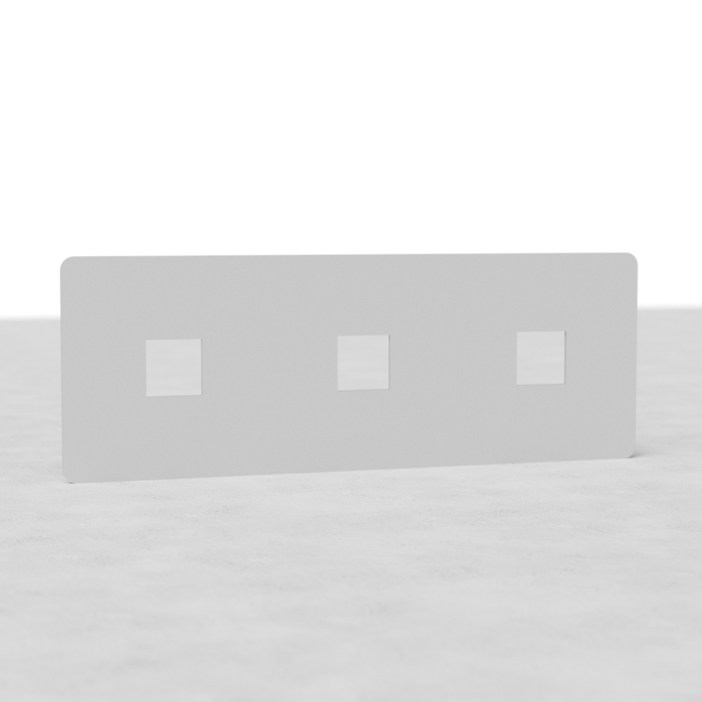 Plaque (Triple) Insert Keystone x3 - Peignable