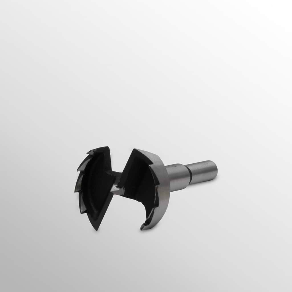Forstner Drill Bit 45mm on White Background