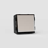Polished Nickel Black Two Way Rocker Switch EU - Efficient Dual Control Light Switch