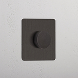 Single Dimmer Switch in Bronze - Adjustable Light Control