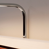Harrow Applique Murale pour Tableau 220mm - Nickel Poli