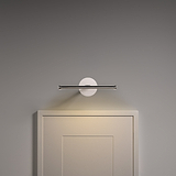 Taylor Applique Murale pour Tableau 220mm - Nickel Poli