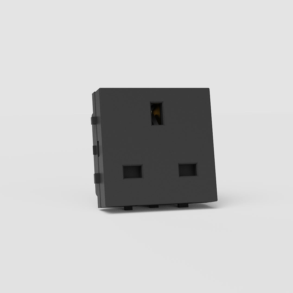 UK Power Module in Black - Essential British Power Supply Accessory