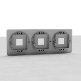 Plaque (Triple) Insert Keystone x3 - Peignable