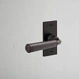 Digby Maniglia Fissa con Placca Corta - Bronzo
