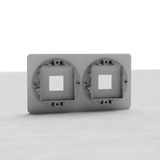 Placca Modulo Tondo Singolo EU – Pitturabile