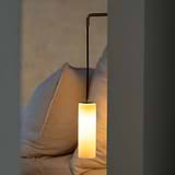 Claremont Applique Pendente Piccola in Porcellana Fina - Nichel Lucido