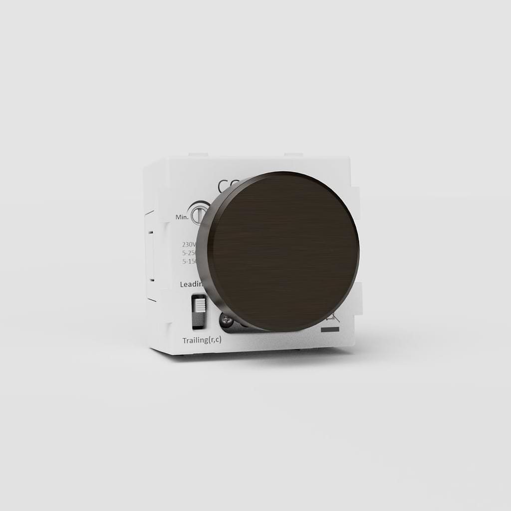 Dimmer Due Vie in Bronzo EU - Accessorio Regolazione Luce