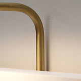 Harrow Applique per Quadri 220mm - Ottone Antico