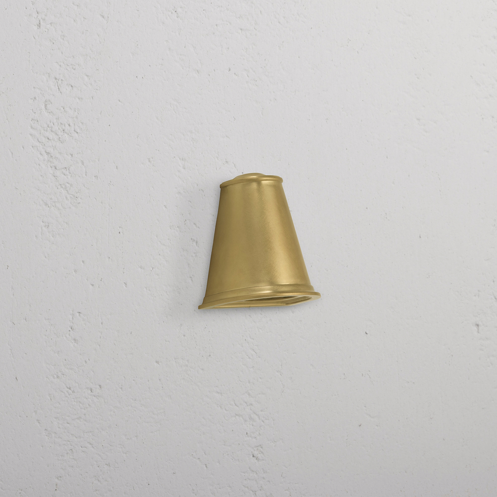 Southwark Applique a paletto luminoso – Ottone Antico