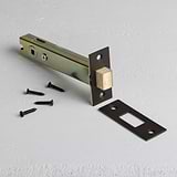Serratura per Bagno in Bronzo 100mm su Sfondo Bianco