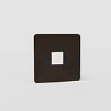 Placca Interruttore Singolo Keystone EU in Bronzo - Componente Essenziale per Interruttore Luce