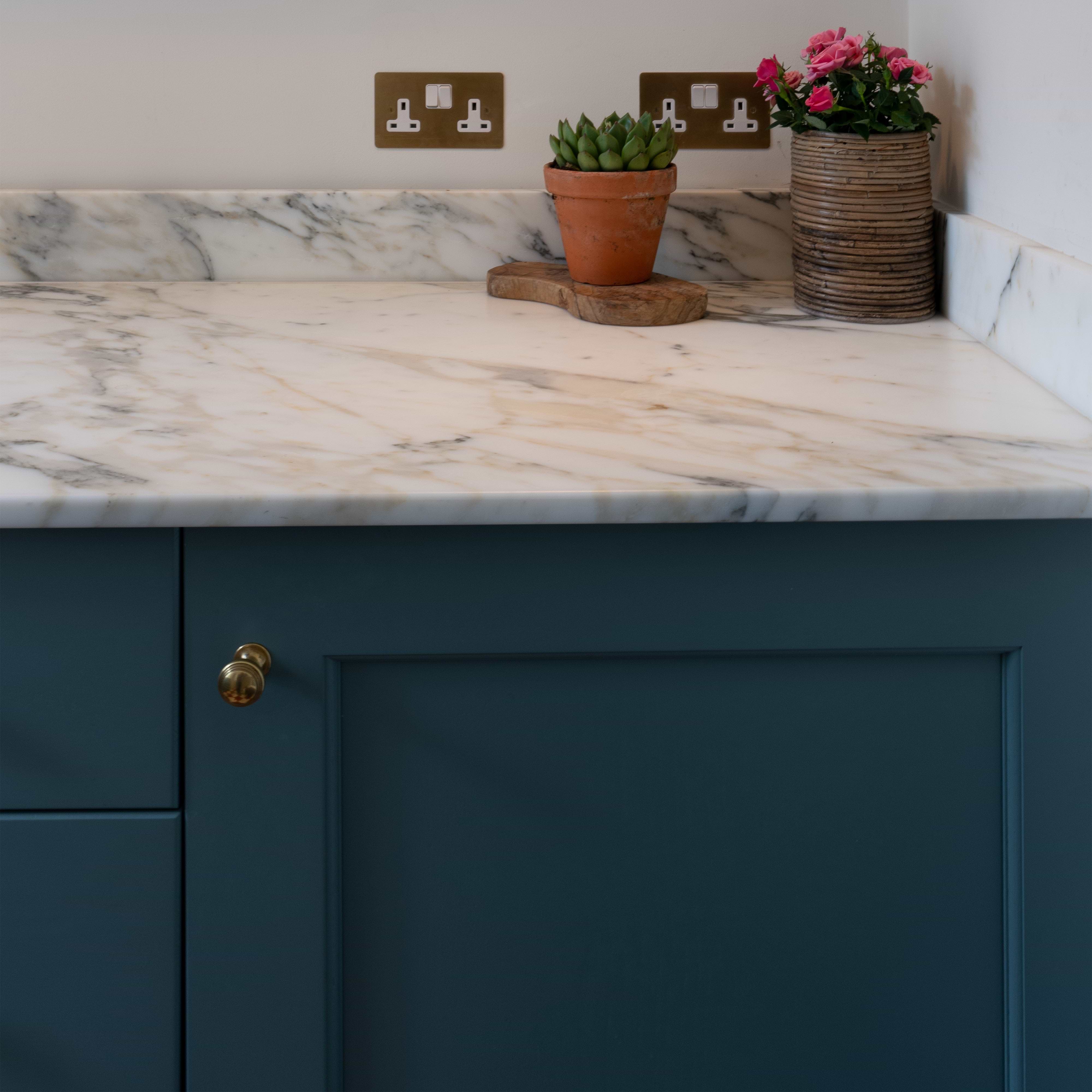 Maniglie Per Mobili In Ottone - Set Di 5 Pomoli Rotondi Per Cassetti E Armadi, Colore Oro - Foto 9