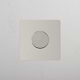 Interruttore Dimmer Multidirezionale Singolo – Nichel Lucido