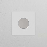 Interruttore Dimmer Multidirezionale Singolo – Nichel Lucido Pitturabile