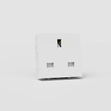 Modulo di Alimentazione UK Sicuro in Bianco - Connettore Elettrico Britannico Standard