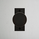 Onslow Pomello con Placca Corta a Molla - Bronzo