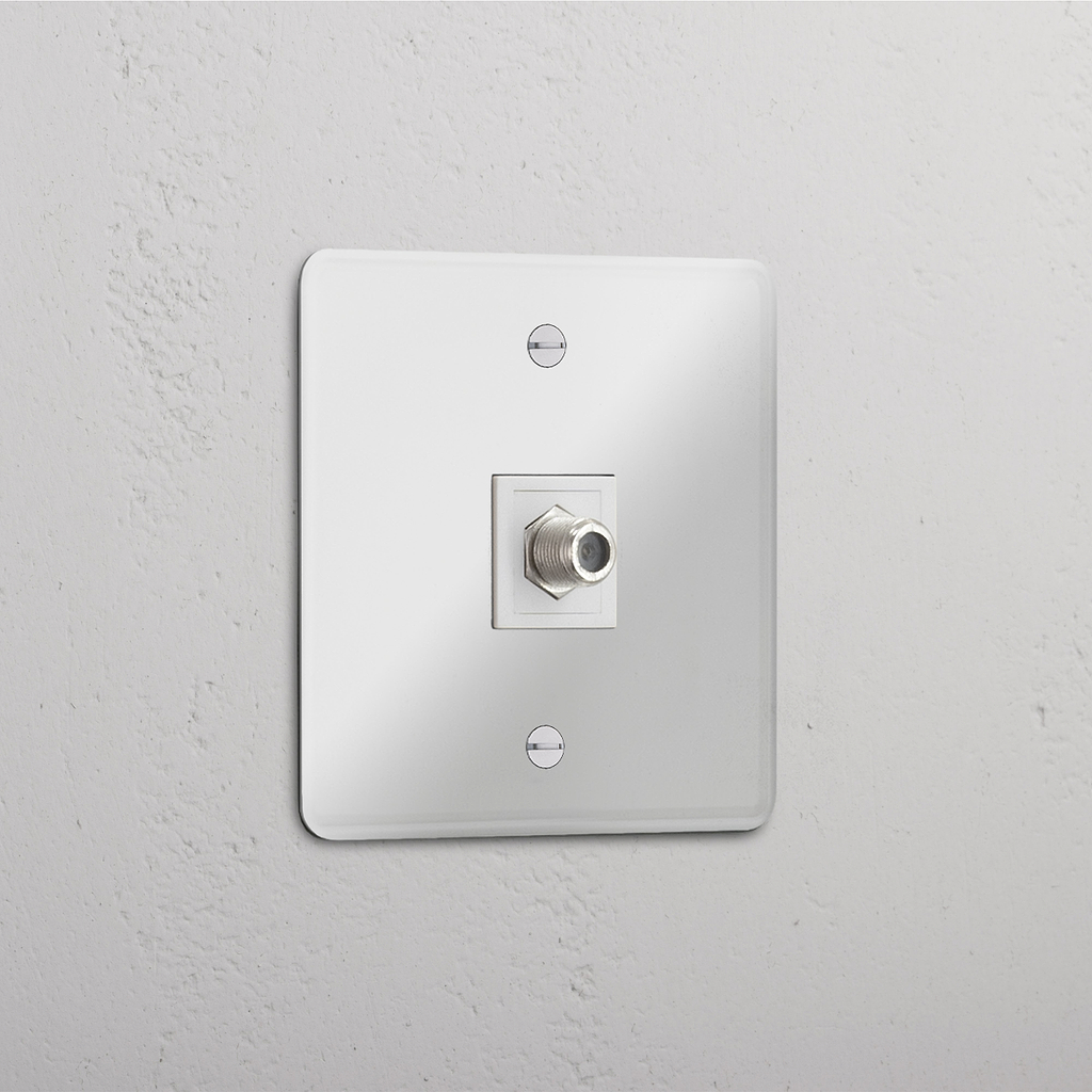 Single Satellite Module - Clear White