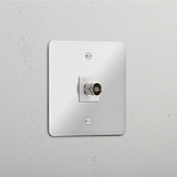 Single TV Module - Clear White