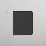 Single Blank Plate - Bronze