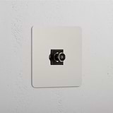 Single TV Module - Polished Nickel Black